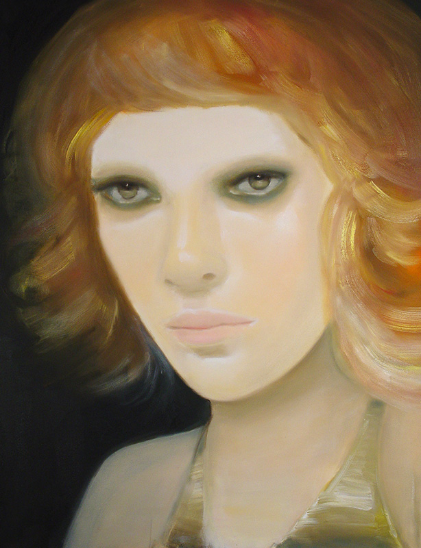 Redheaded Figurative painting by Sarah McGinity